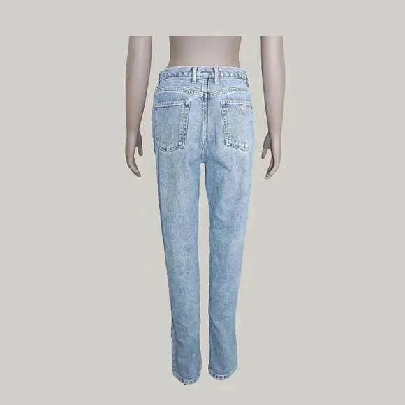 Vintage Guess Light Blue Denim Original Fit High Waisted Jeans Size‎ 30 Classic - Picture 3 of 4